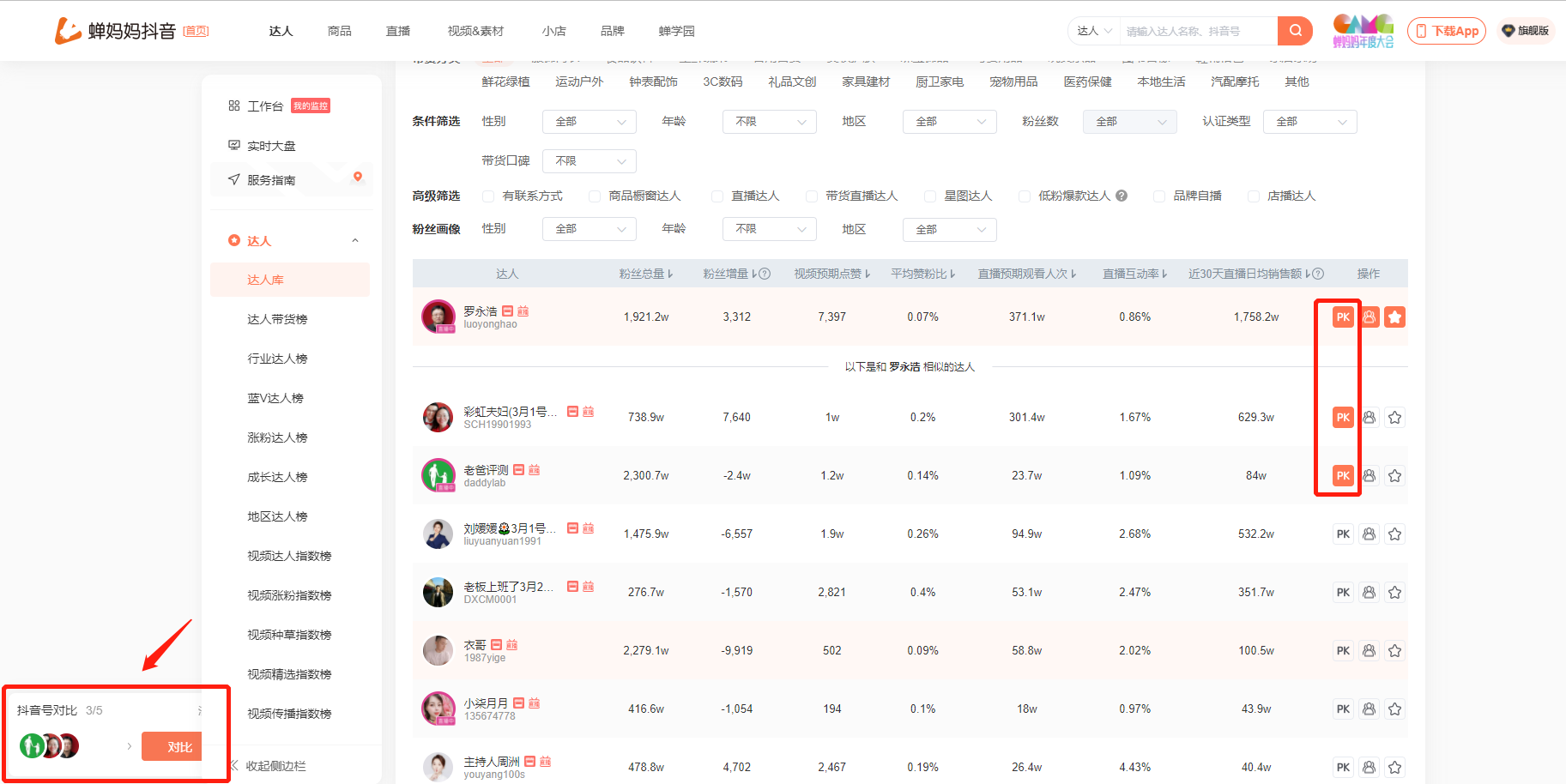 有明确带货达人目标如何查看带货实力？-4